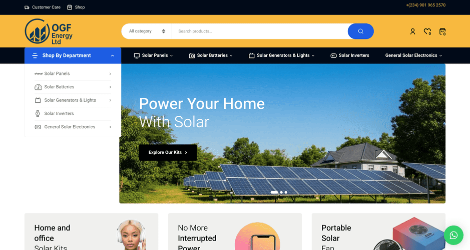 OGF Energy project overview